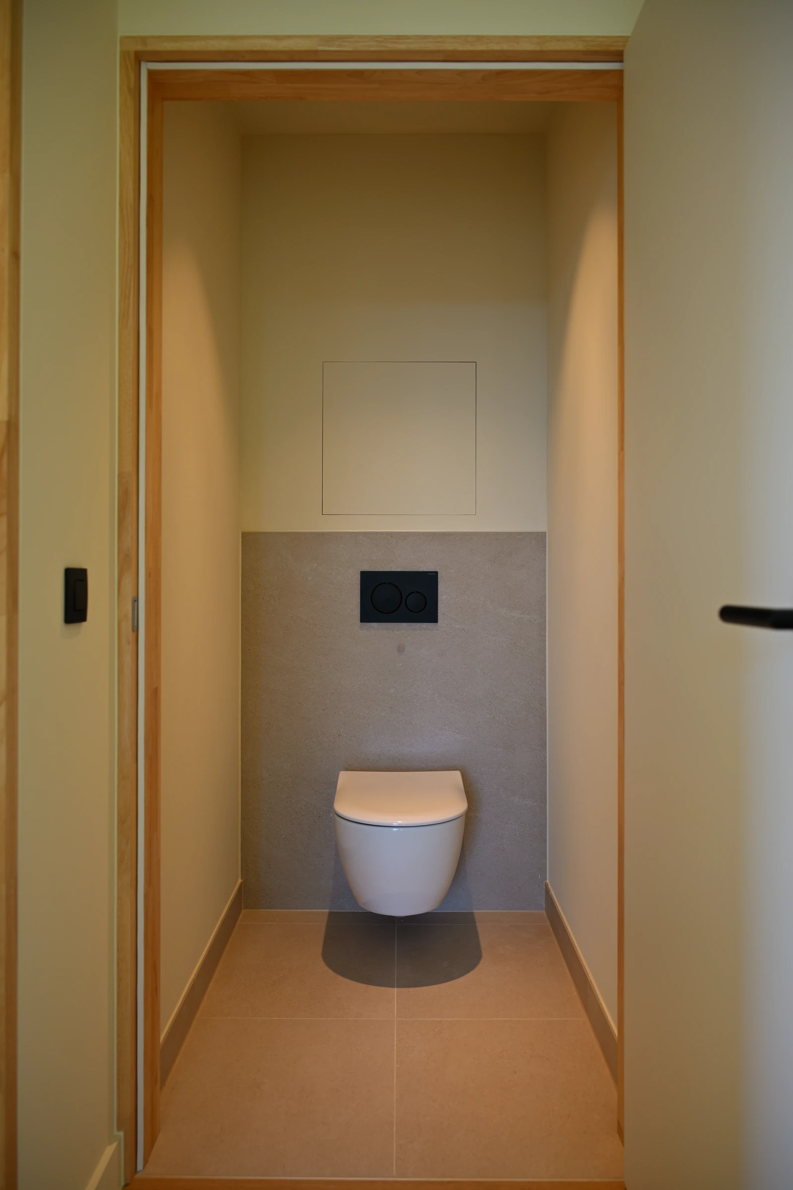 Detail toilet bv